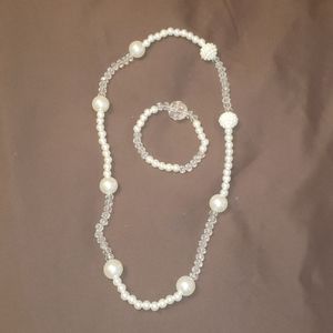 SOLD -Necklace and Bracelet Set